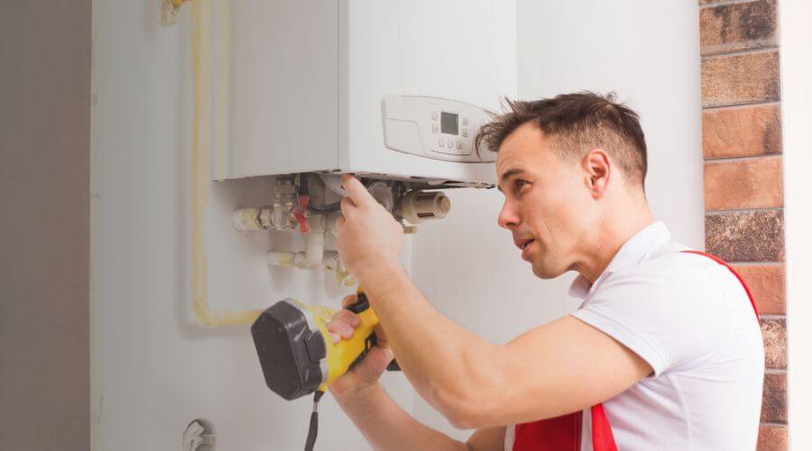 Local water heater installation in Prairie Du Rocher, IL